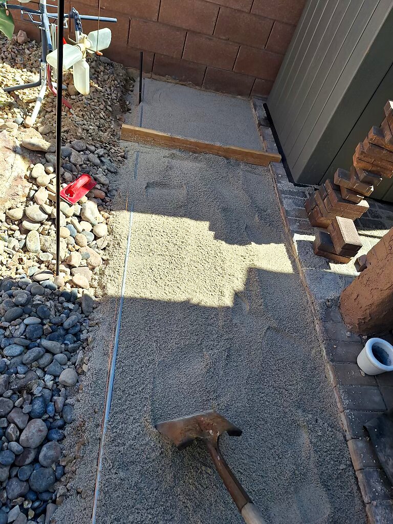 Paver base prep